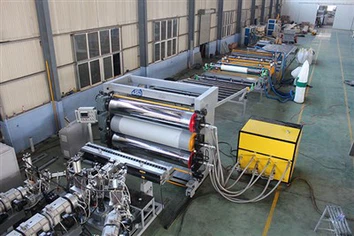 PCソリッド/PMMA/PS透明シート/ボード/プレート押出生産ライン